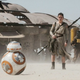 Rey (Daisy Ridley) recognizes the vast commercial potential of BB-8.